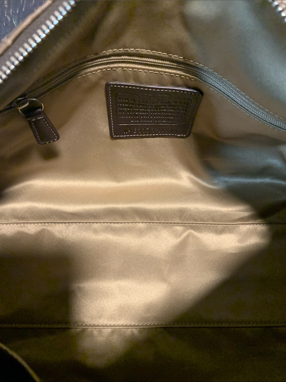 Coach Vintage. Crocodile embossed leather Boston / Satchel with Padlock, key - Picture 11 of 15